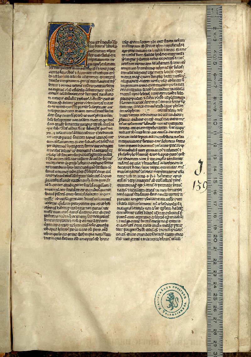 Valenciennes, Bibl. mun., ms. 0031, f. 001 - vue 1