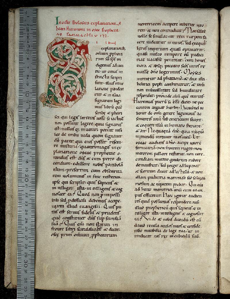 Valenciennes, Bibl. mun., ms. 0065, f. 001v - vue 1