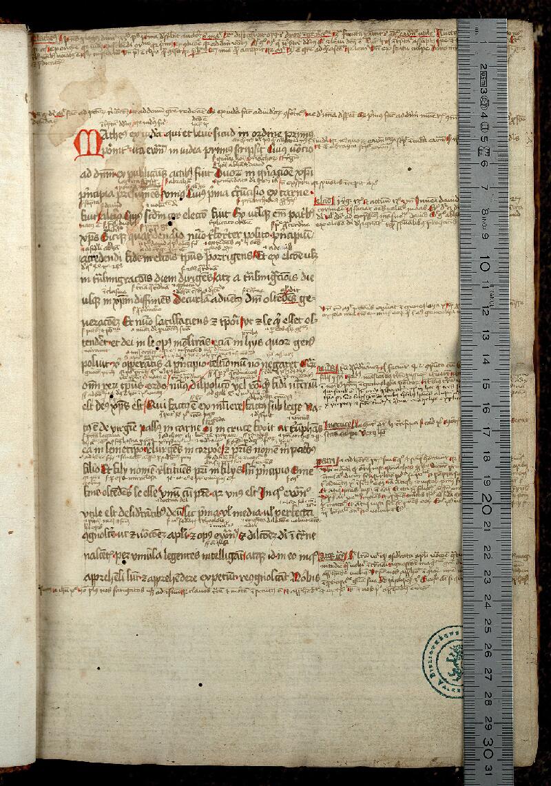 Valenciennes, Bibl. mun., ms. 0067, f. 001 - vue 1