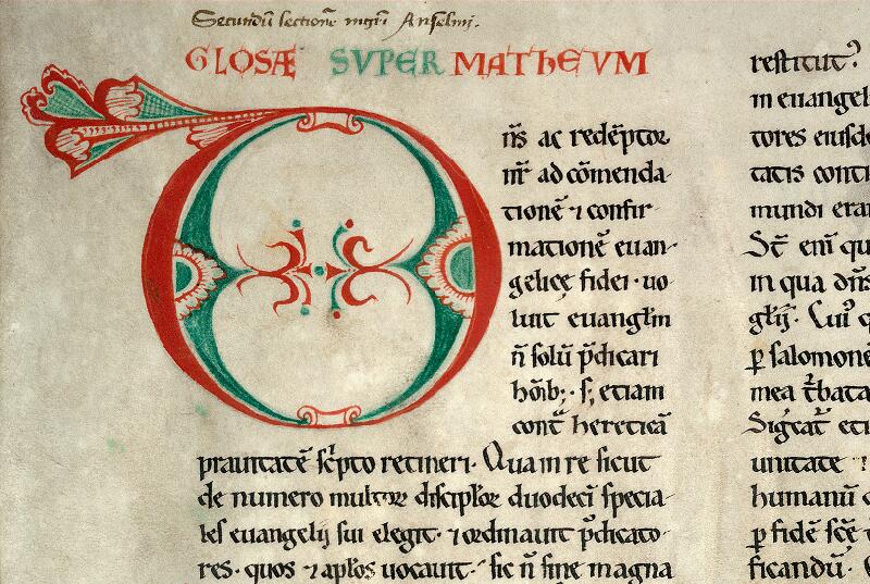 Valenciennes, Bibl. mun., ms. 0070, f. 001v - vue 3