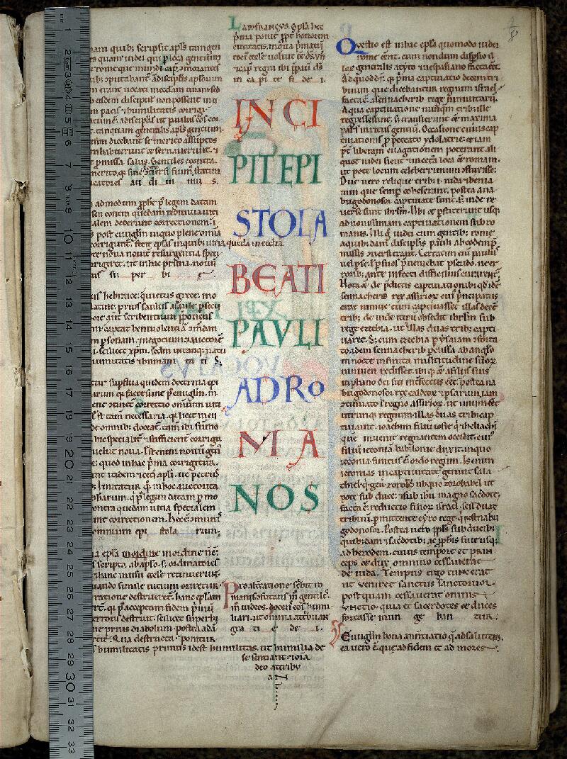 Valenciennes, Bibl. mun., ms. 0084, f. 008 - vue 1