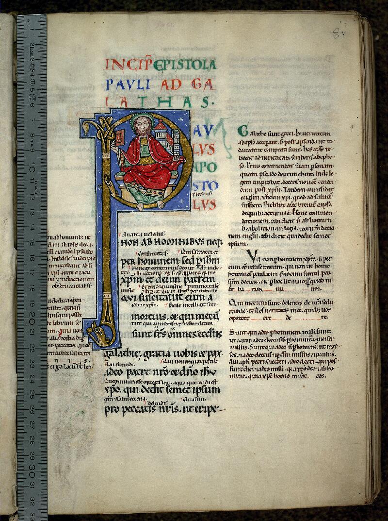 Valenciennes, Bibl. mun., ms. 0085, f. 008 - vue 1