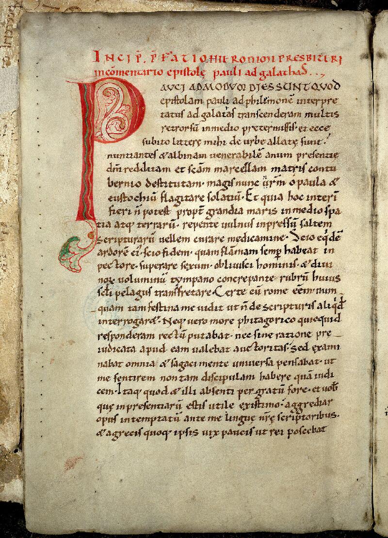 Valenciennes, Bibl. mun., ms. 0086, f. 001v - vue 2