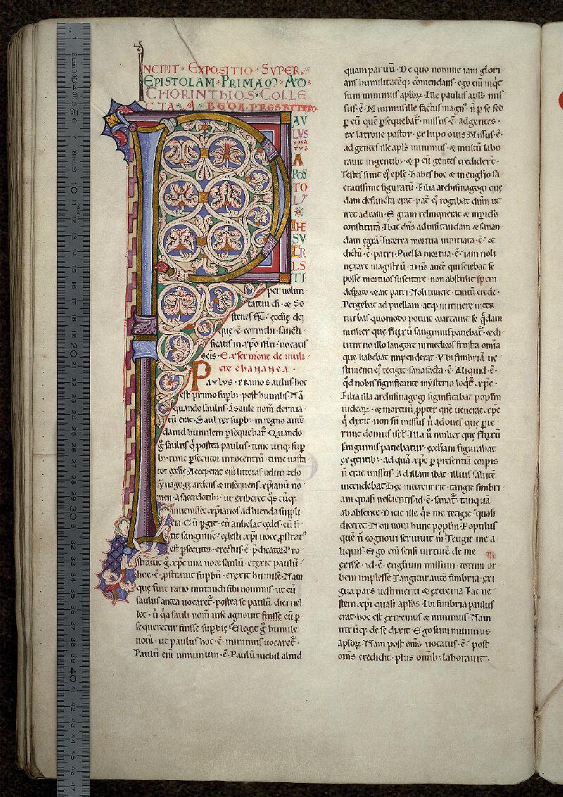 Valenciennes, Bibl. mun., ms. 0087, f. 109v - vue 1