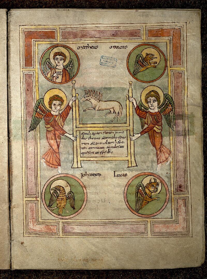 Valenciennes, Bibl. mun., ms. 0099, f. 012 - vue 1