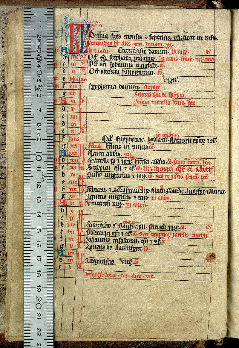 Valenciennes, Bibl. mun., ms. 0103, f. 003v - vue 1
