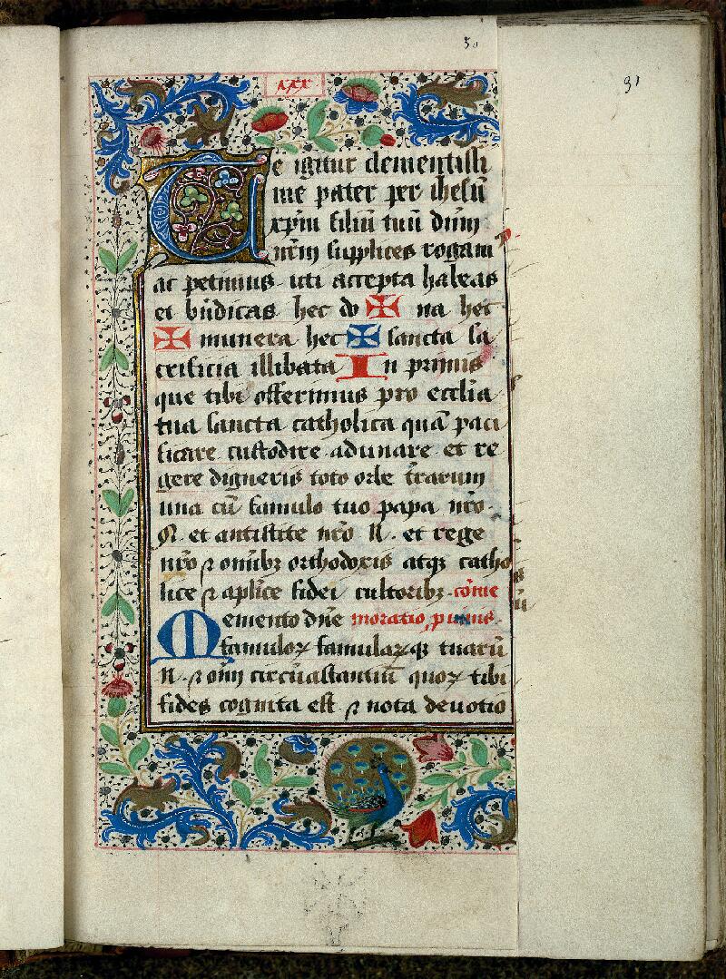 Valenciennes, Bibl. mun., ms. 0120, f. 030 - vue 1