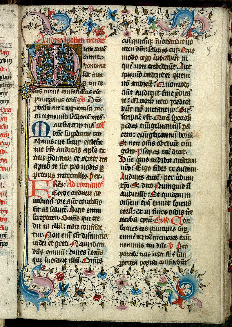 Valenciennes, Bibl. mun., ms. 0122, f. 005 - vue 2