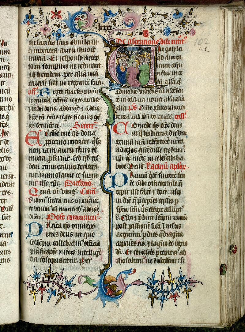 Valenciennes, Bibl. mun., ms. 0122, f. 102 - vue 1