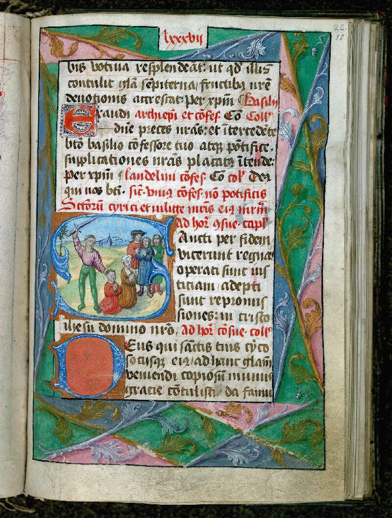 Valenciennes, Bibl. mun., ms. 0143, f. 088 - vue 1