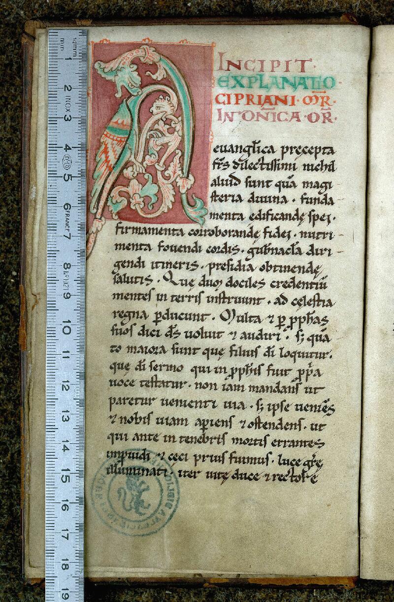 Valenciennes, Bibl. mun., ms. 0146, f. 001v - vue 1