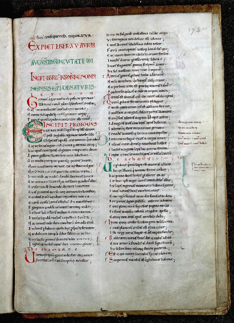 Valenciennes, Bibl. mun., ms. 0152, f. 174