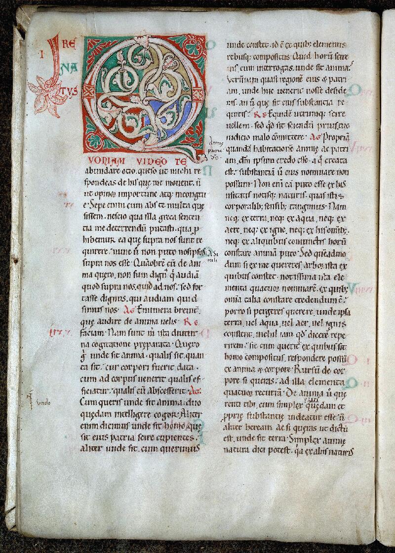 Valenciennes, Bibl. mun., ms. 0164, f. 003v - vue 2