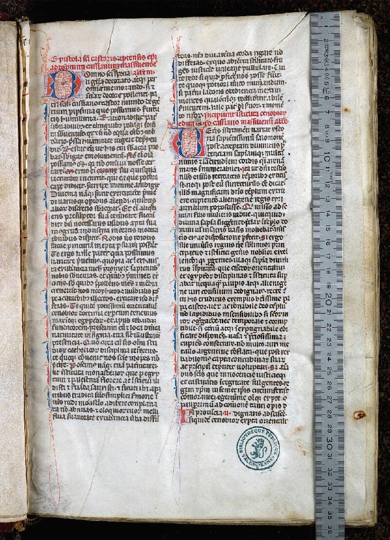 Valenciennes, Bibl. mun., ms. 0168, f. 002 - vue 1