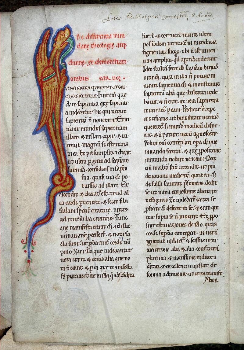 Valenciennes, Bibl. mun., ms. 0171, f. 001v - vue 2