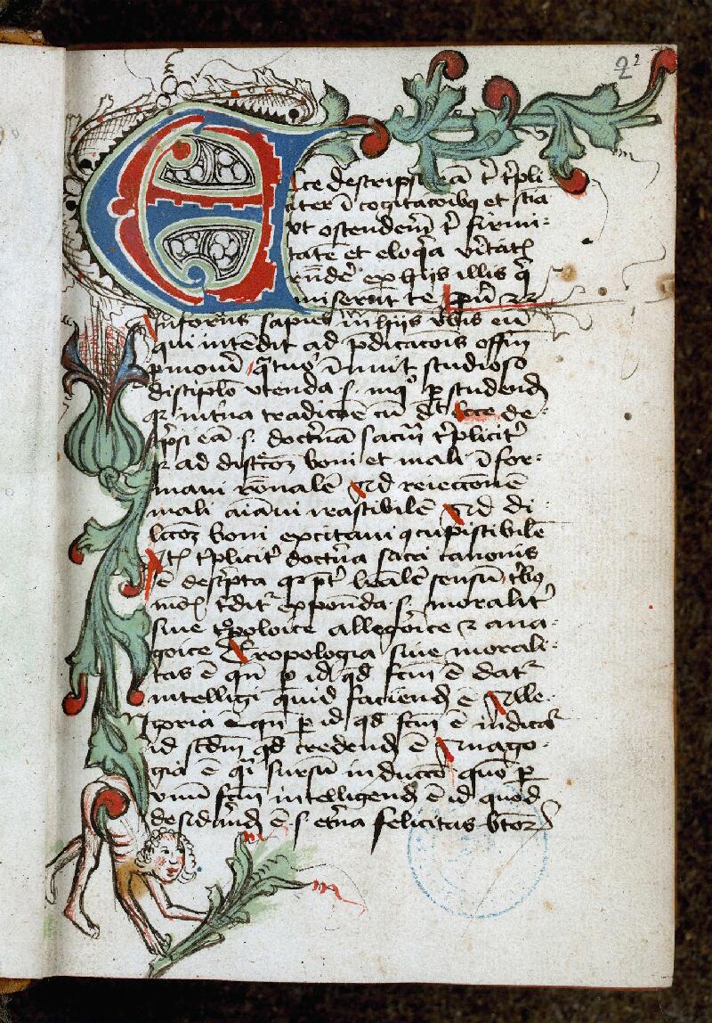 Valenciennes, Bibl. mun., ms. 0187, f. 002 - vue 2