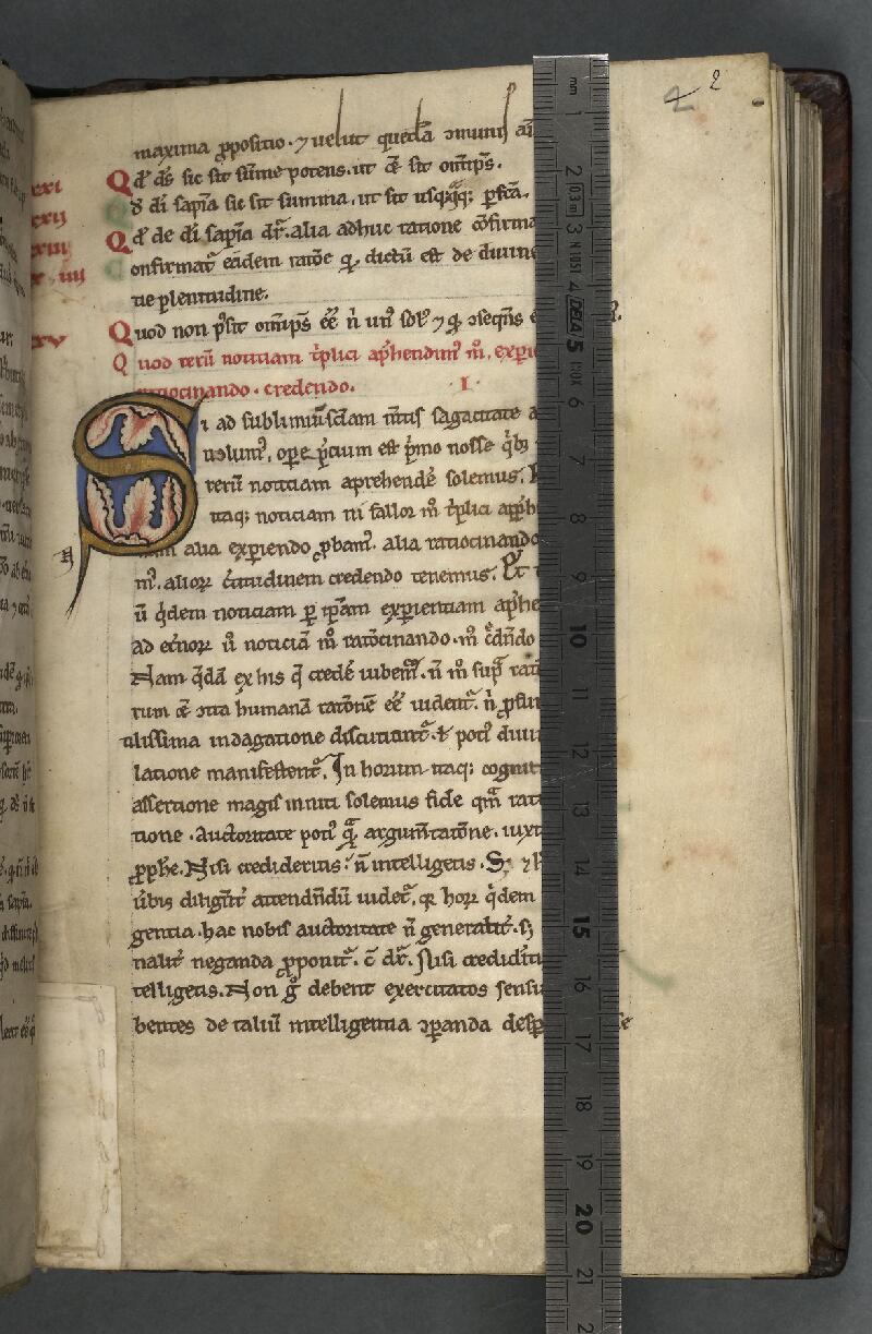 Valenciennes, Bibl. mun., ms. 0198, f. 002 - vue 1