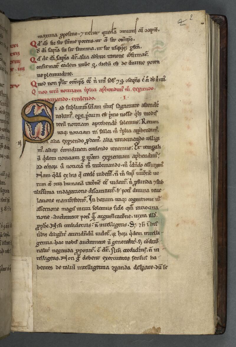 Valenciennes, Bibl. mun., ms. 0198, f. 002 - vue 2