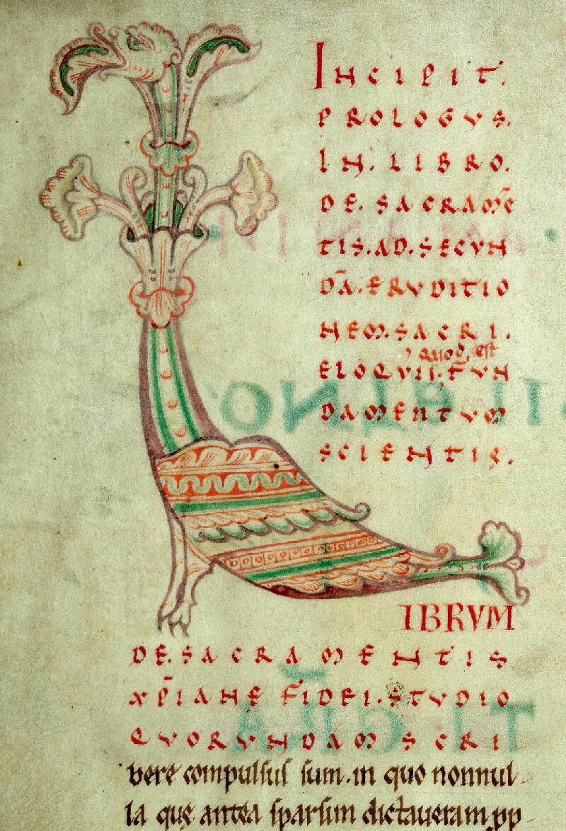 Valenciennes, Bibl. mun., ms. 0207, f. 001v - vue 3