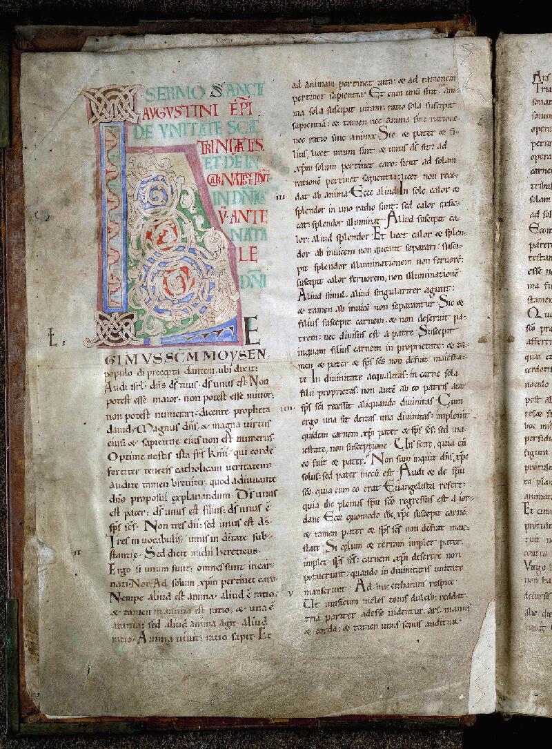 Valenciennes, Bibl. mun., ms. 0219, f. 001v - vue 2