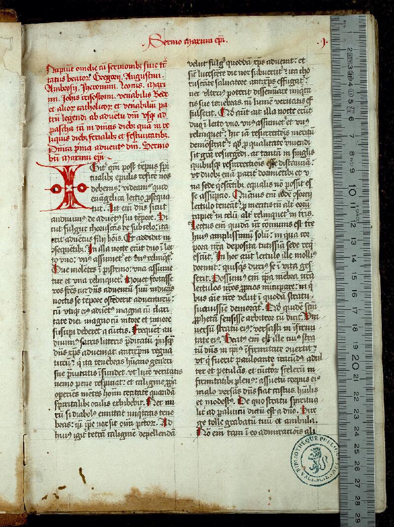 Valenciennes, Bibl. mun., ms. 0221, f. 002 - vue 1