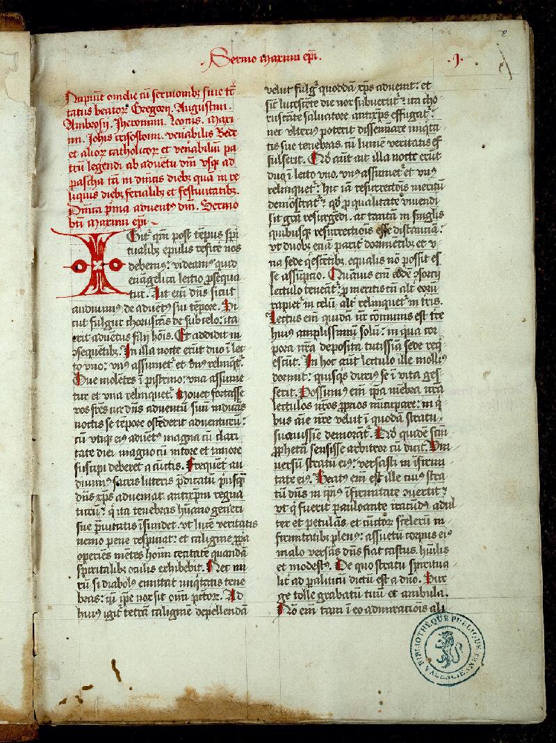 Valenciennes, Bibl. mun., ms. 0221, f. 002 - vue 2