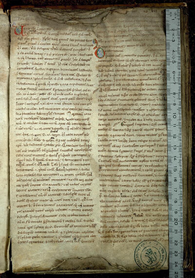 Valenciennes, Bibl. mun., ms. 0227, f. 002 - vue 1