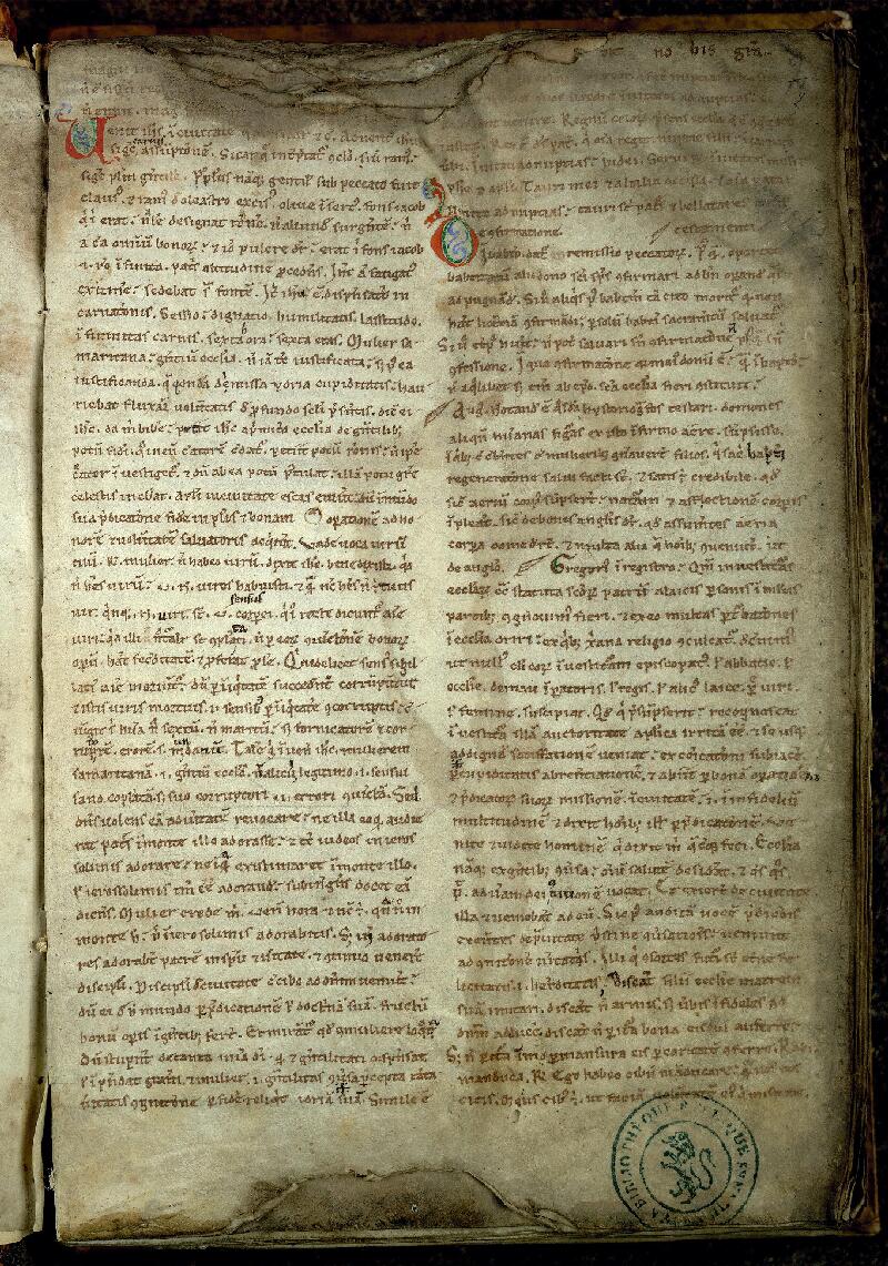 Valenciennes, Bibl. mun., ms. 0227, f. 002 - vue 2