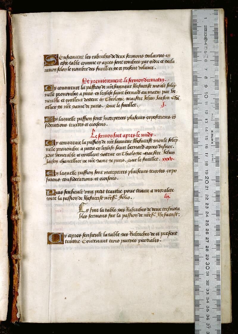 Valenciennes, Bibl. mun., ms. 0230, f. 001 - vue 1