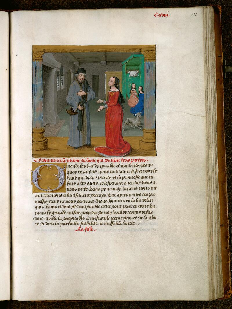 Valenciennes, Bibl. mun., ms. 0230, f. 121 - vue 1