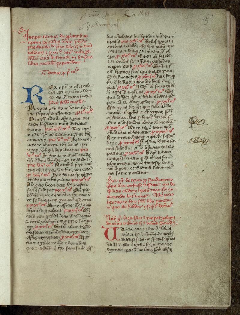 Valenciennes, Bibl. mun., ms. 0234, f. 003 - vue 2