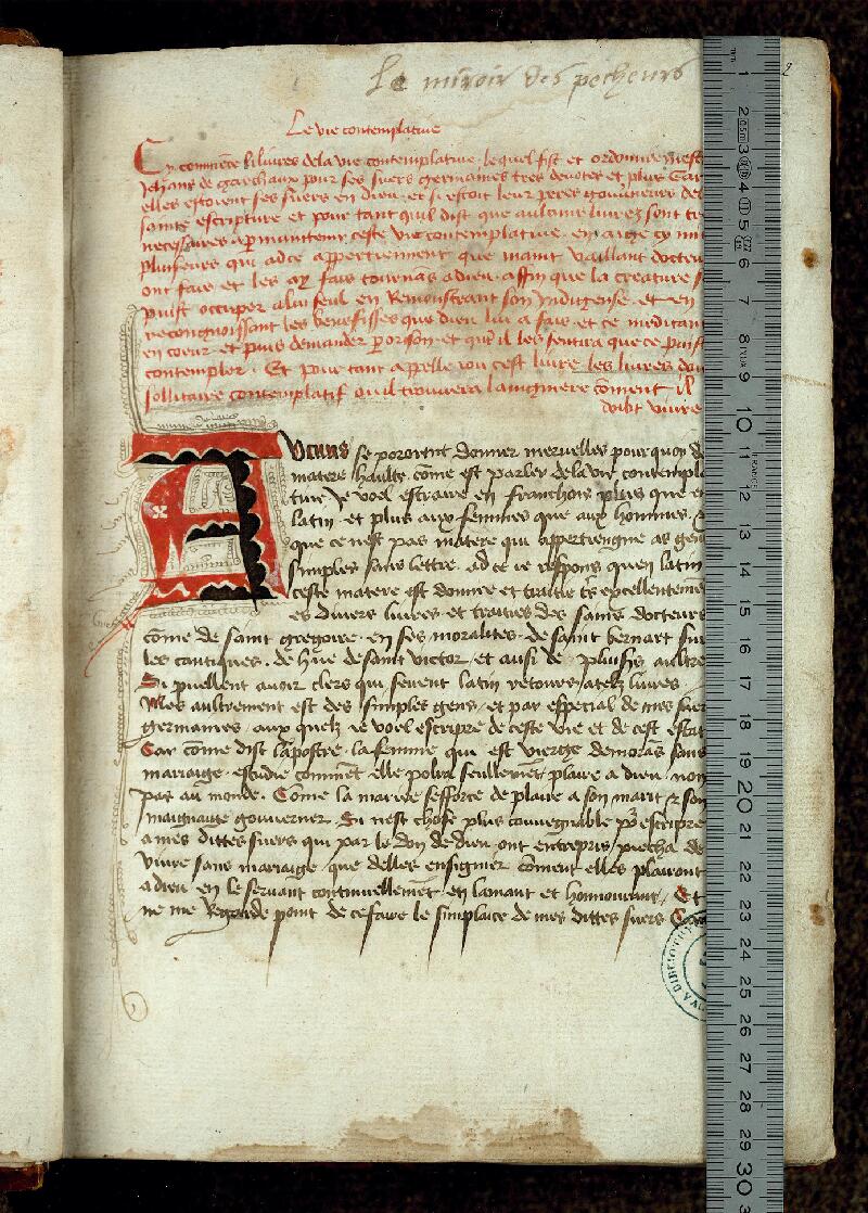 Valenciennes, Bibl. mun., ms. 0239, f. 002 - vue 1