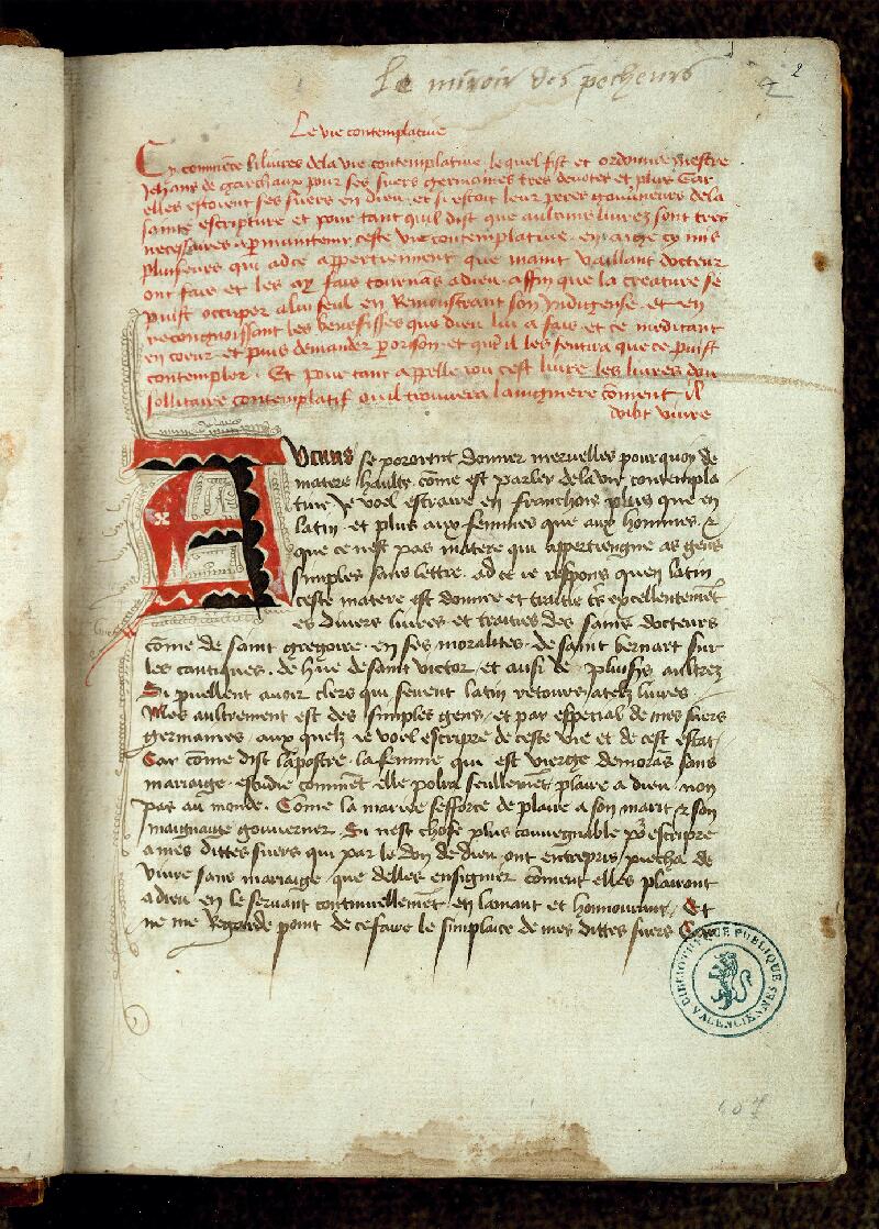 Valenciennes, Bibl. mun., ms. 0239, f. 002 - vue 2