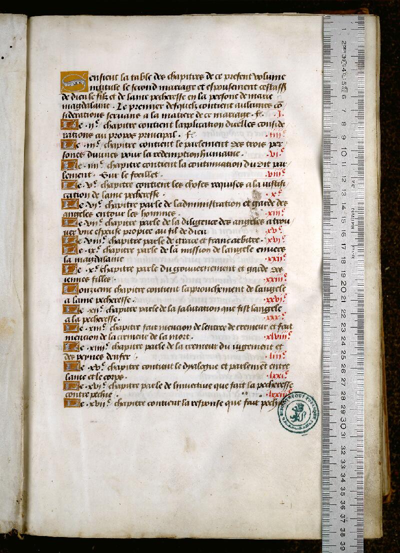 Valenciennes, Bibl. mun., ms. 0243, f. 001 - vue 1