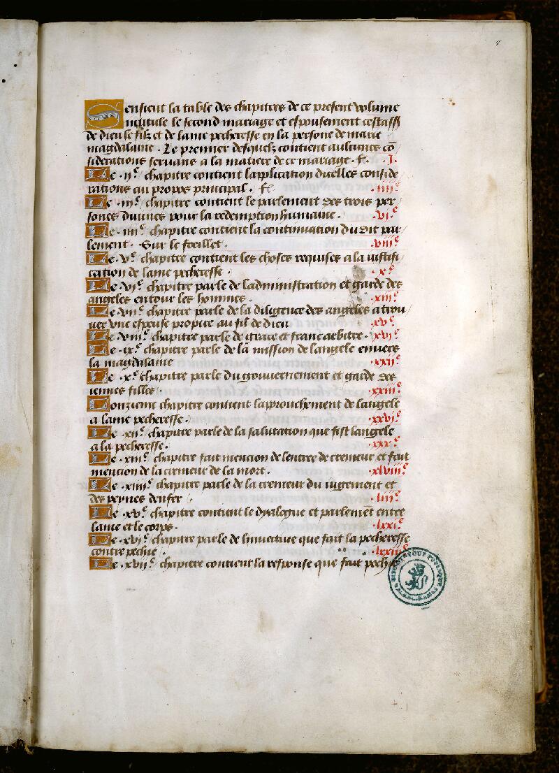 Valenciennes, Bibl. mun., ms. 0243, f. 001 - vue 2