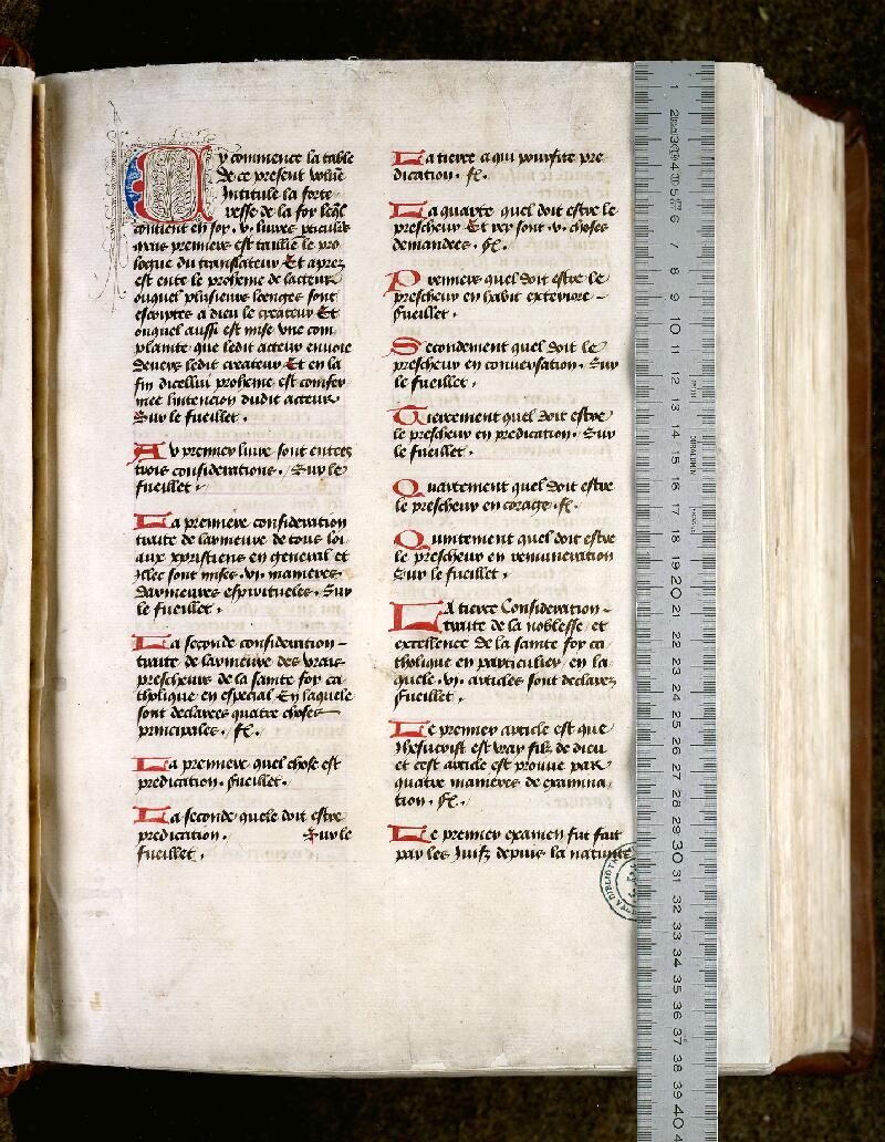 Valenciennes, Bibl. mun., ms. 0244, f. 002 - vue 1
