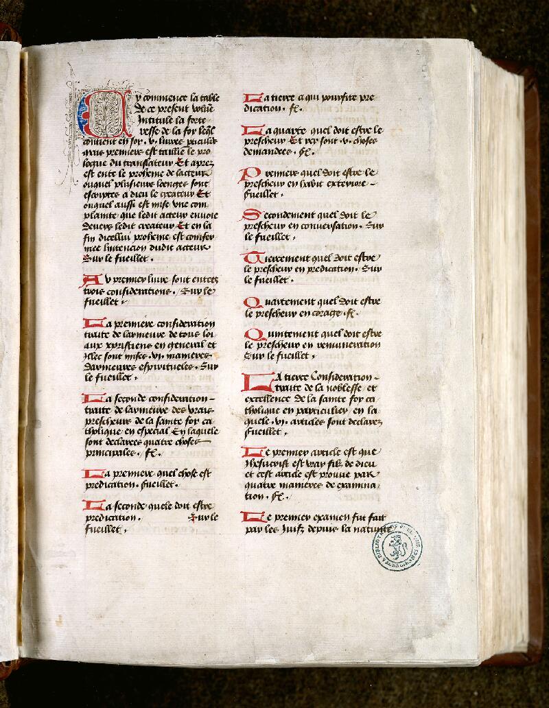 Valenciennes, Bibl. mun., ms. 0244, f. 002 - vue 2
