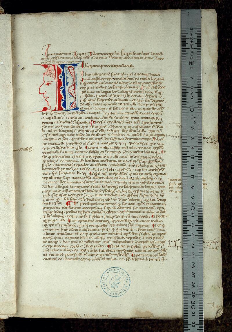 Valenciennes, Bibl. mun., ms. 0255, f. 002 - vue 1