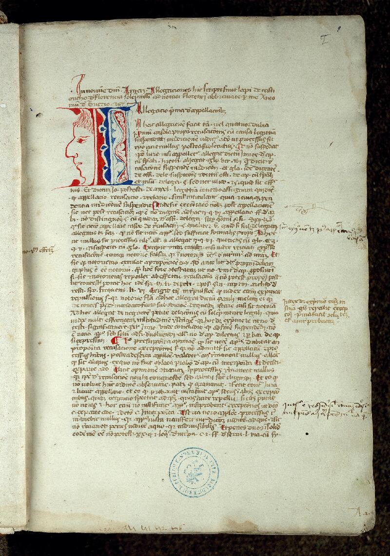 Valenciennes, Bibl. mun., ms. 0255, f. 002 - vue 2