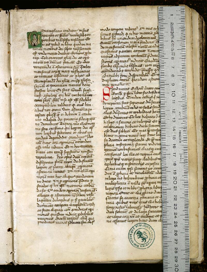 Valenciennes, Bibl. mun., ms. 0344, f. 002 - vue 1