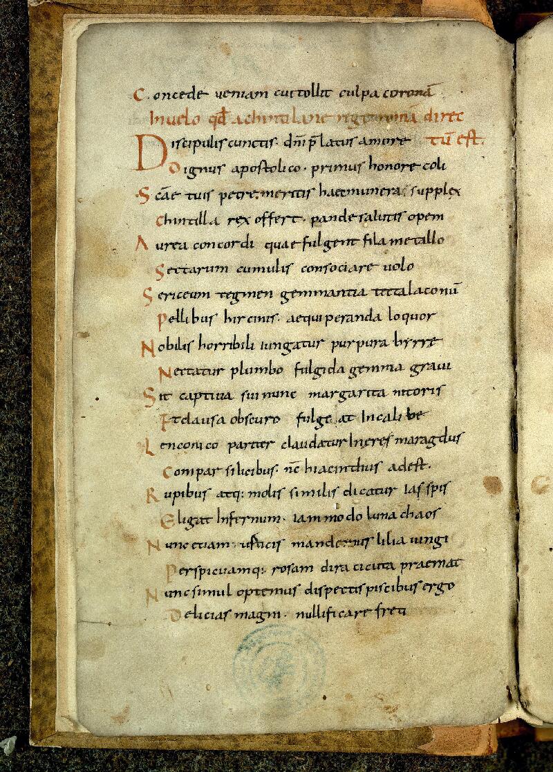 Valenciennes, Bibl. mun., ms. 0405, f. 001v - vue 2