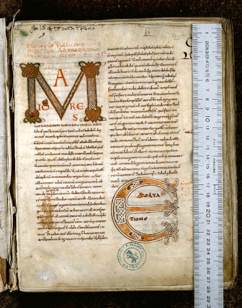 Valenciennes, Bibl. mun., ms. 0406, f. 002 - vue 1