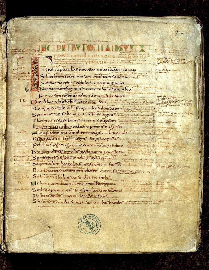 Valenciennes, Bibl. mun., ms. 0407, f. 002 - vue 2