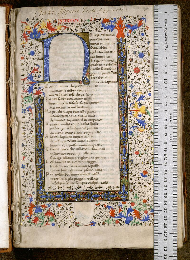 Valenciennes, Bibl. mun., ms. 0416, f. 001 - vue 1