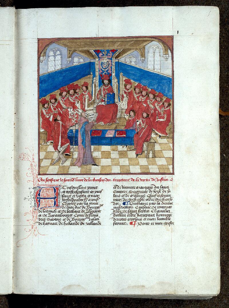 Valenciennes, Bibl. mun., ms. 0460, f. 005 - vue 1