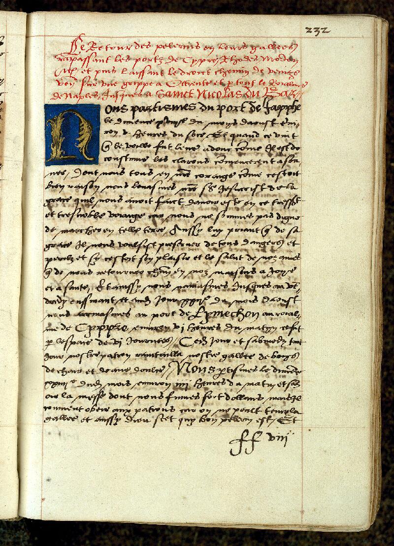 Valenciennes, Bibl. mun., ms. 0493, f. 232