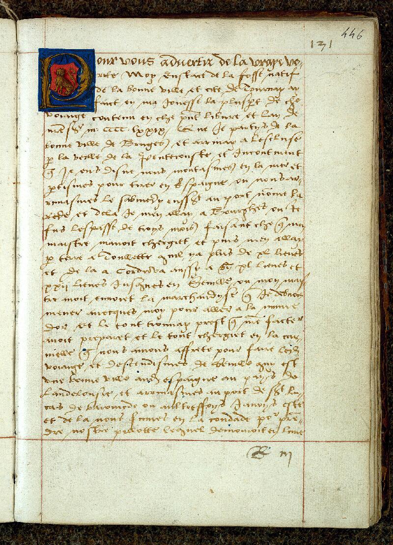 Valenciennes, Bibl. mun., ms. 0493, f. 446