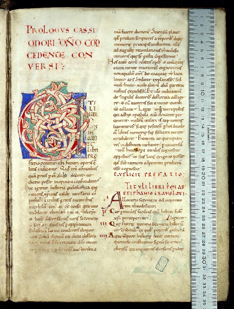 Valenciennes, Bibl. mun., ms. 0498, f. 002 - vue 1