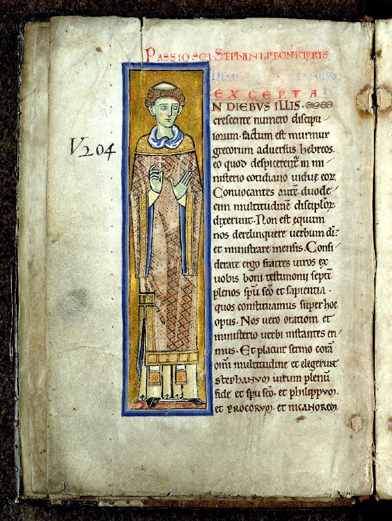 Valenciennes, Bibl. mun., ms. 0500, f. 001v - vue 2