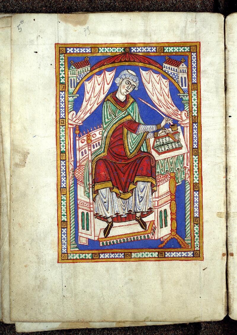 Valenciennes, Bibl. mun., ms. 0501, f. 005v - vue 2